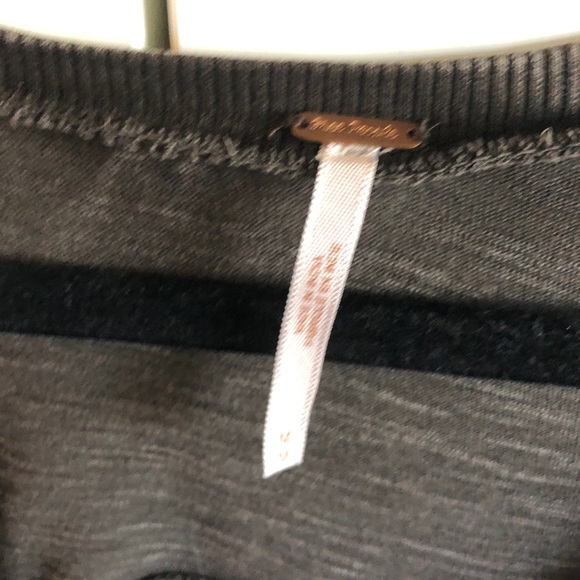 FREE PEOPLE DARK BROWN SHIRT - Picture 3 of 7